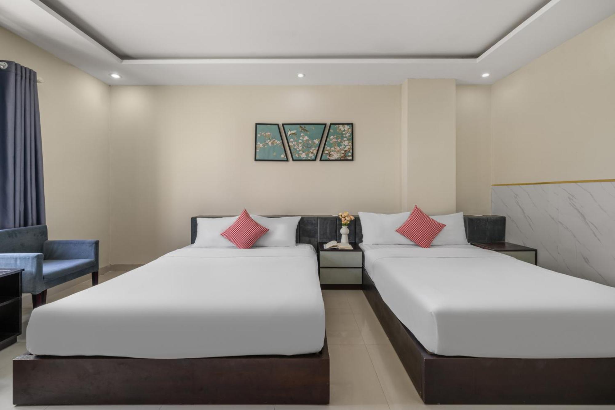 Hanoi Blue Beach Hotel Дананг Екстериор снимка