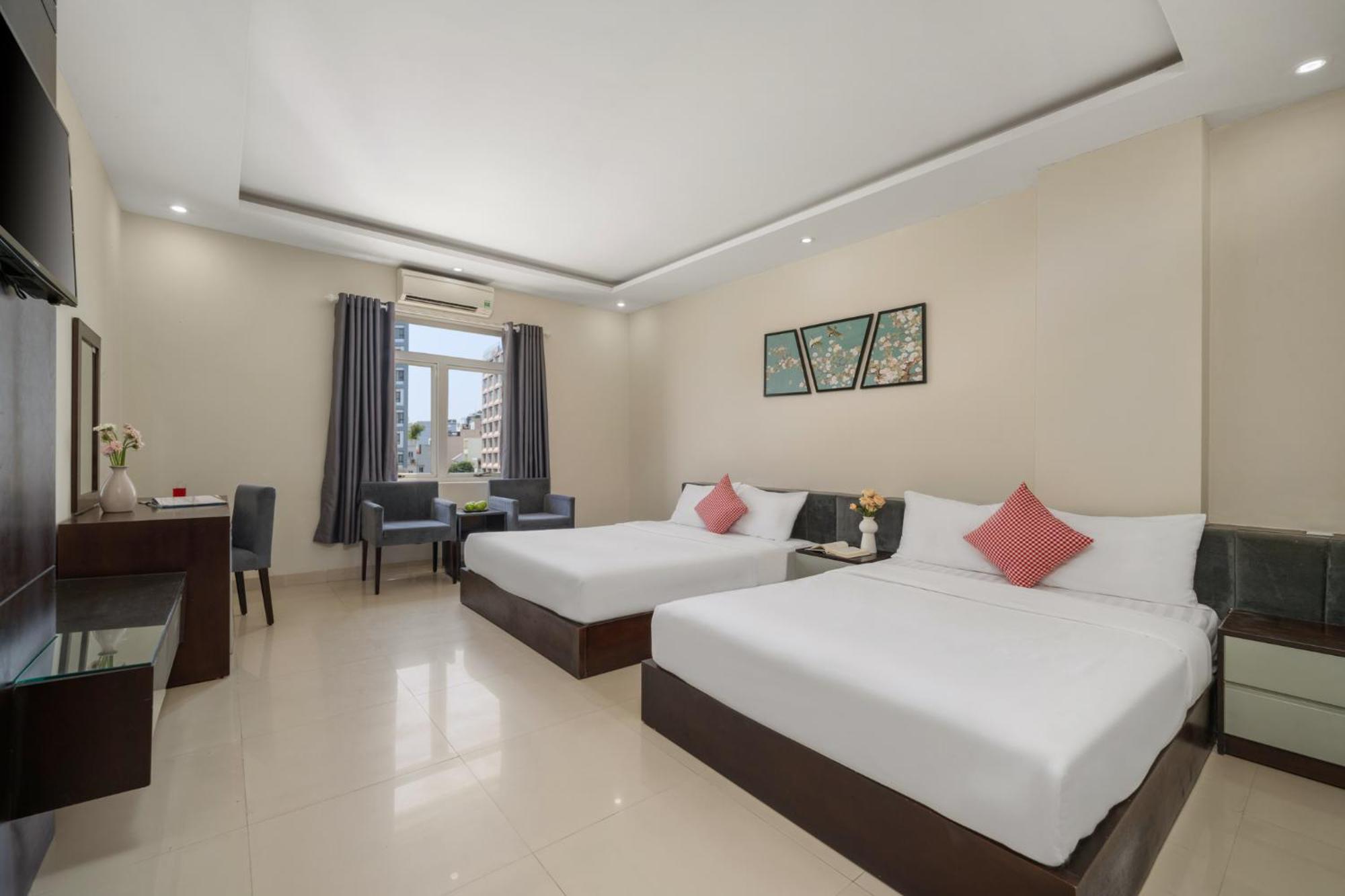 Hanoi Blue Beach Hotel Дананг Екстериор снимка